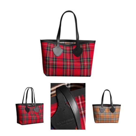 Burberry Vintage Check The Giant Reversible Tote - Picture 3 of 3